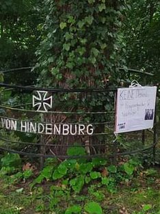 Hindenburgeiche auf dem Johannisberg