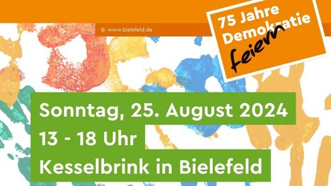 Plakat Kesselbrink spielt! 2023 - Favorit BiU mit Änderungen Presseamt
